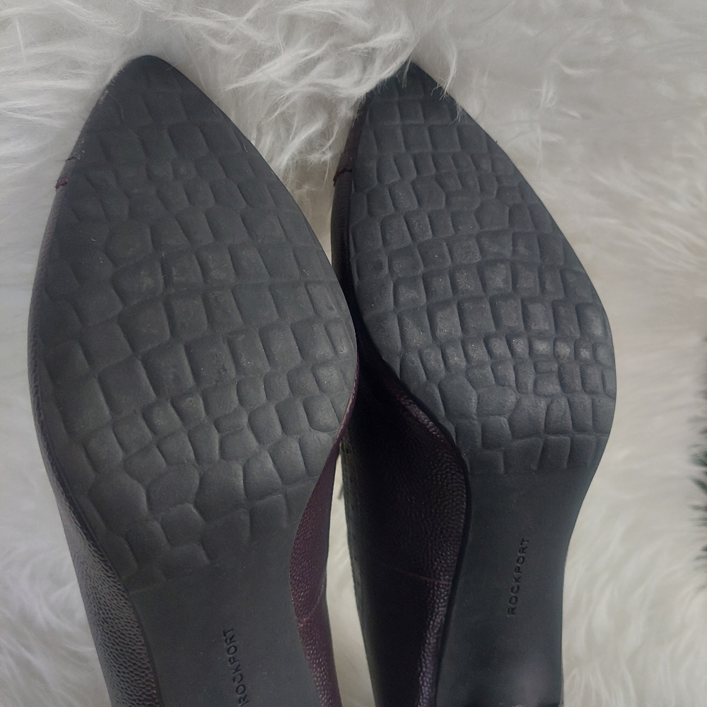 Rockport Lianna Brouge Oxford Leather Shoes Size 9.5 - Picture 11 of 11